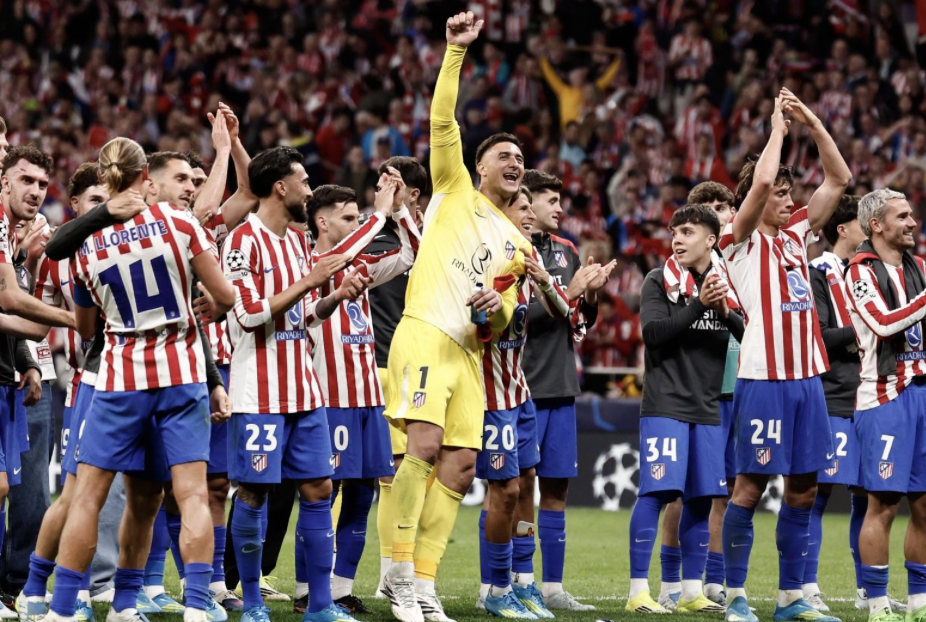 Sufrida clasificación del Atletico Madrid a semifinales de la Champions