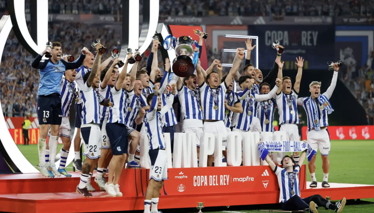 La Real Sociedad se quedó con la Copa del Rey