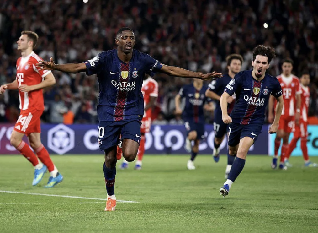 En una lluvia de goles, el PSG le ganó la primera semifinal al Bayern Múnich