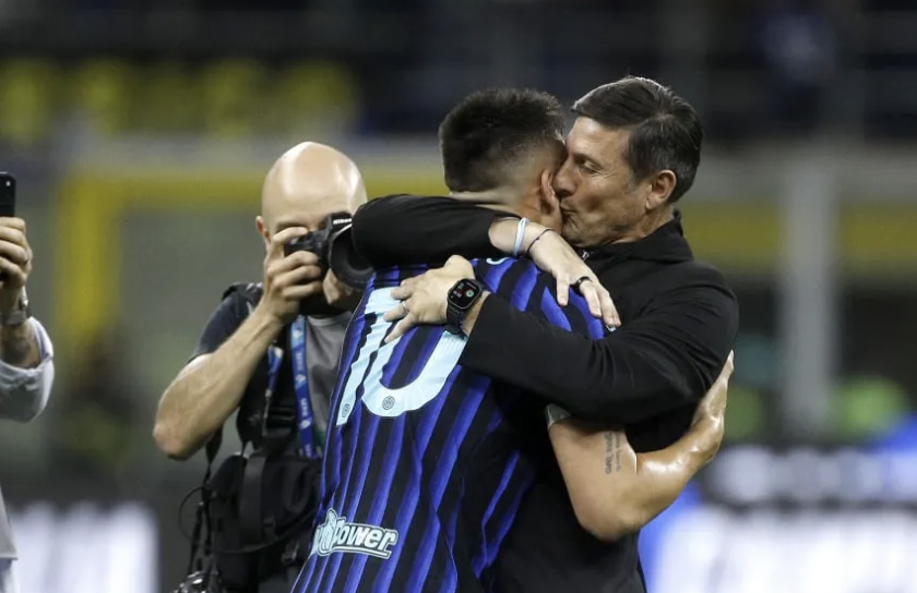Javier Zanetti elogió a Lautaro Martínez y expresó su deseo por su futuro