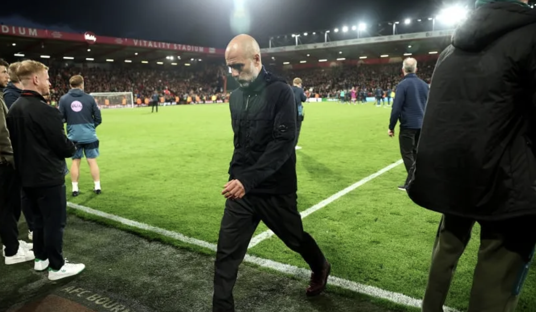 Pep Guardiola negó los rumores de su salida en Manchester City
