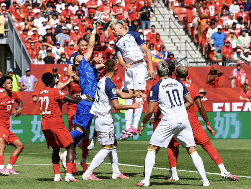Canadá empató con Bosnia 1 a 1 por la fase de grupos del Mundial 2026