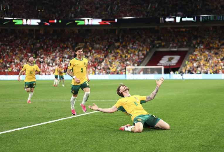 Australia pegó fuerte en la madrugada