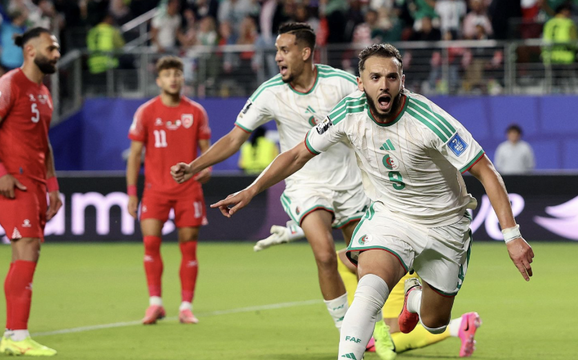 Argelia se salva del desastre con una victoria por 1-2 tras remontar frente a Jordania