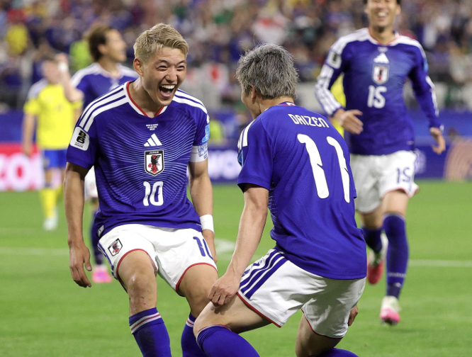 Japón deja escapar el liderato del Grupo F tras empate contra Suecia
