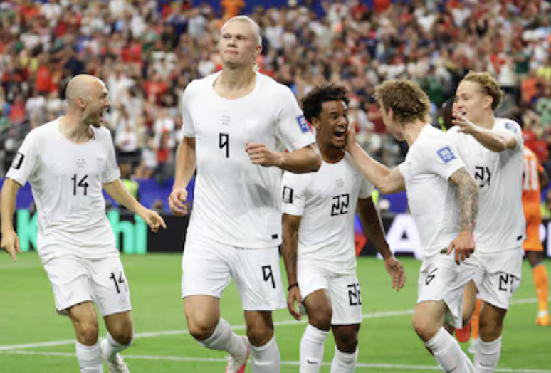 Noruega derrotó por 2-1 a Costa de Marfil en un partido de golazos y jugará con Brasil en octavos de final