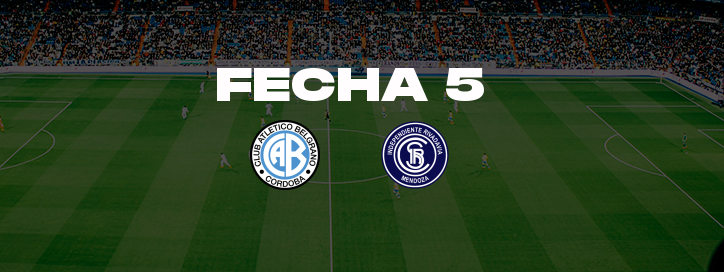 Belgrano  (2) – Independiente Rivadavia  (0) 15/08/2026 – Videogol: BEL 2 – IRM 0
