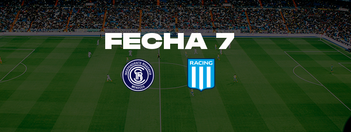 Independiente Rivadavia (0) – Racing Club (1) 30/08/2026 – Videogol: IRM 0 – RAC 1