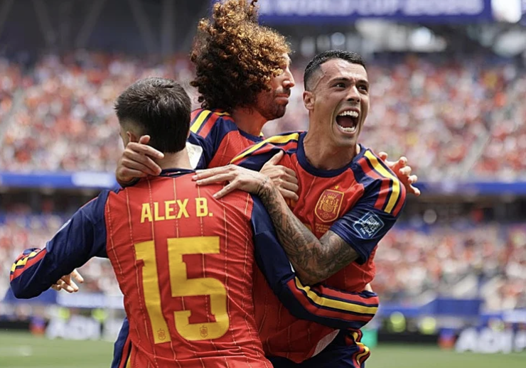 España vence con autoridad a Austria por 3-0