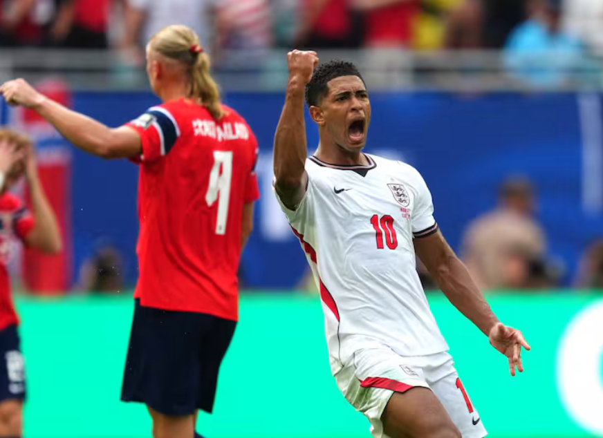 Bellingham terminó con dolores en Inglaterra: el gesto que preocupa de cara a la semifinal contra la Selección Argentina