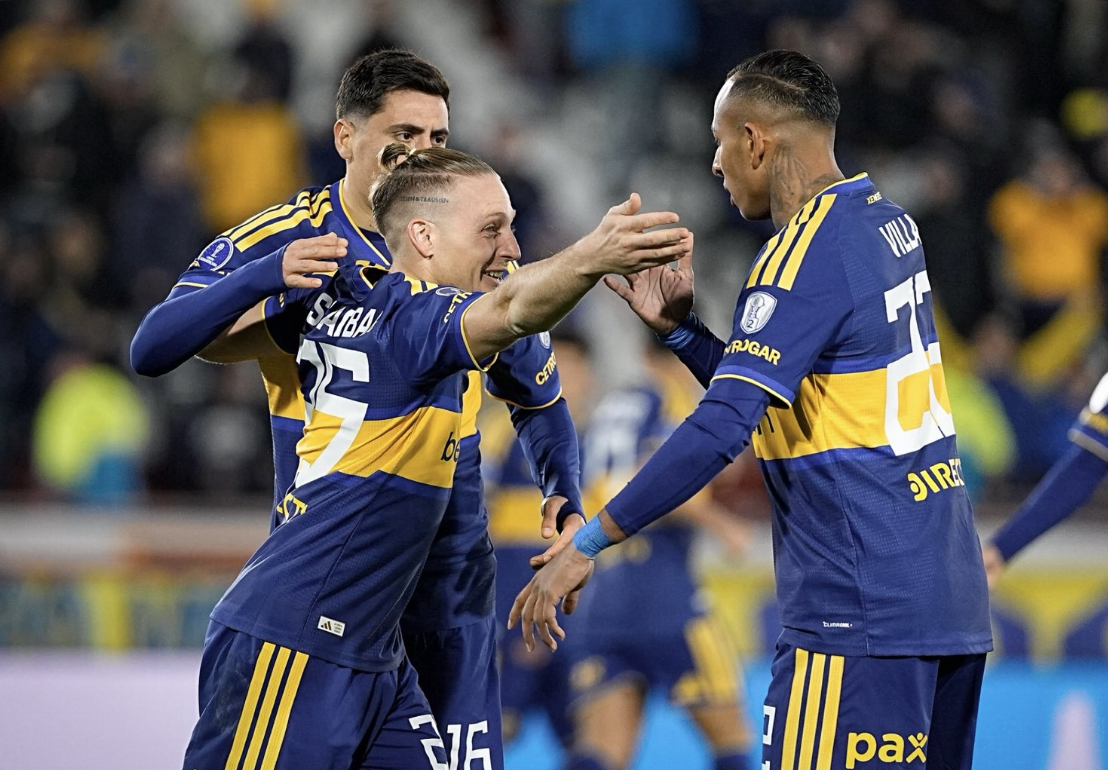 Boca venció a Recoleta y quedó cerca de los cuartos de final de la Copa Sudamericana