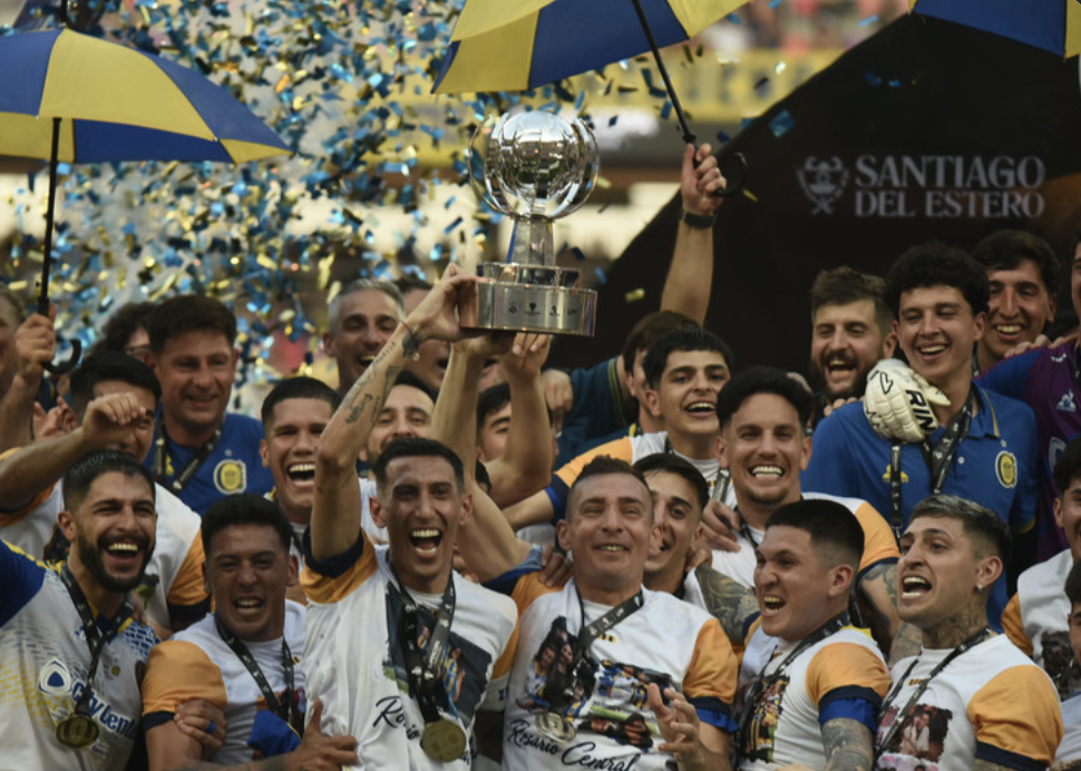 Rosario Central superó a Estudiantes y se consagró campeón de la Supercopa Internacional