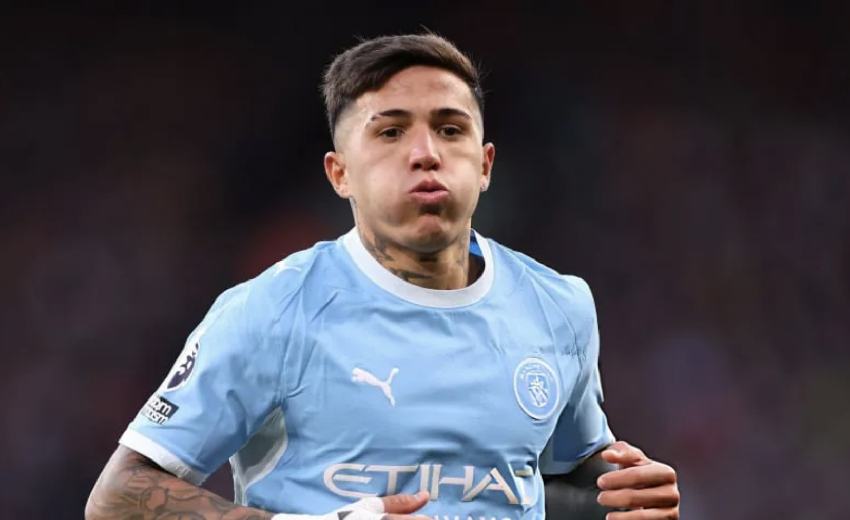 El curioso apodo que le pusieron a Enzo Fernández en Manchester City tras la paliza a Liverpool