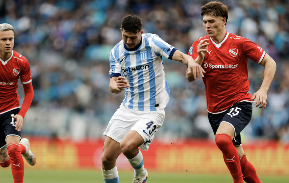 Racing e Independiente igualaron 1-1 en el clásico de Avellaneda