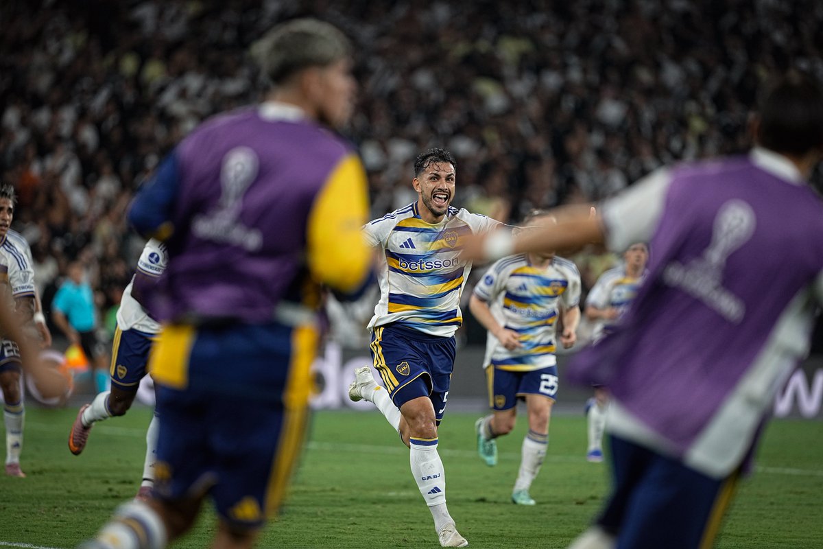 Boca dio e golpe en Brasil y se metió en la final de la Copa Sudamericana