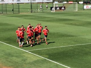 River: Zuculini ya se sumó al plantel y Mora habló en conferencia
