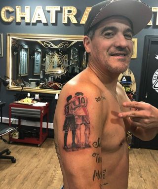 El tatuaje de Ortega