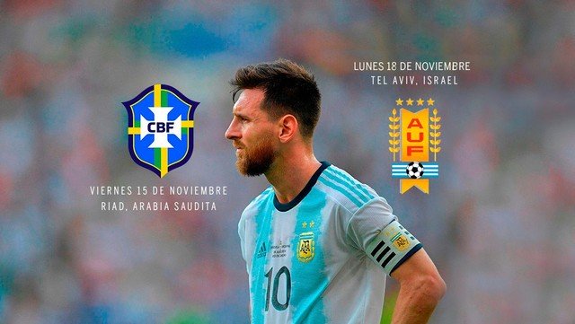Cambio de día para el amistoso de Argentina contra Uruguay