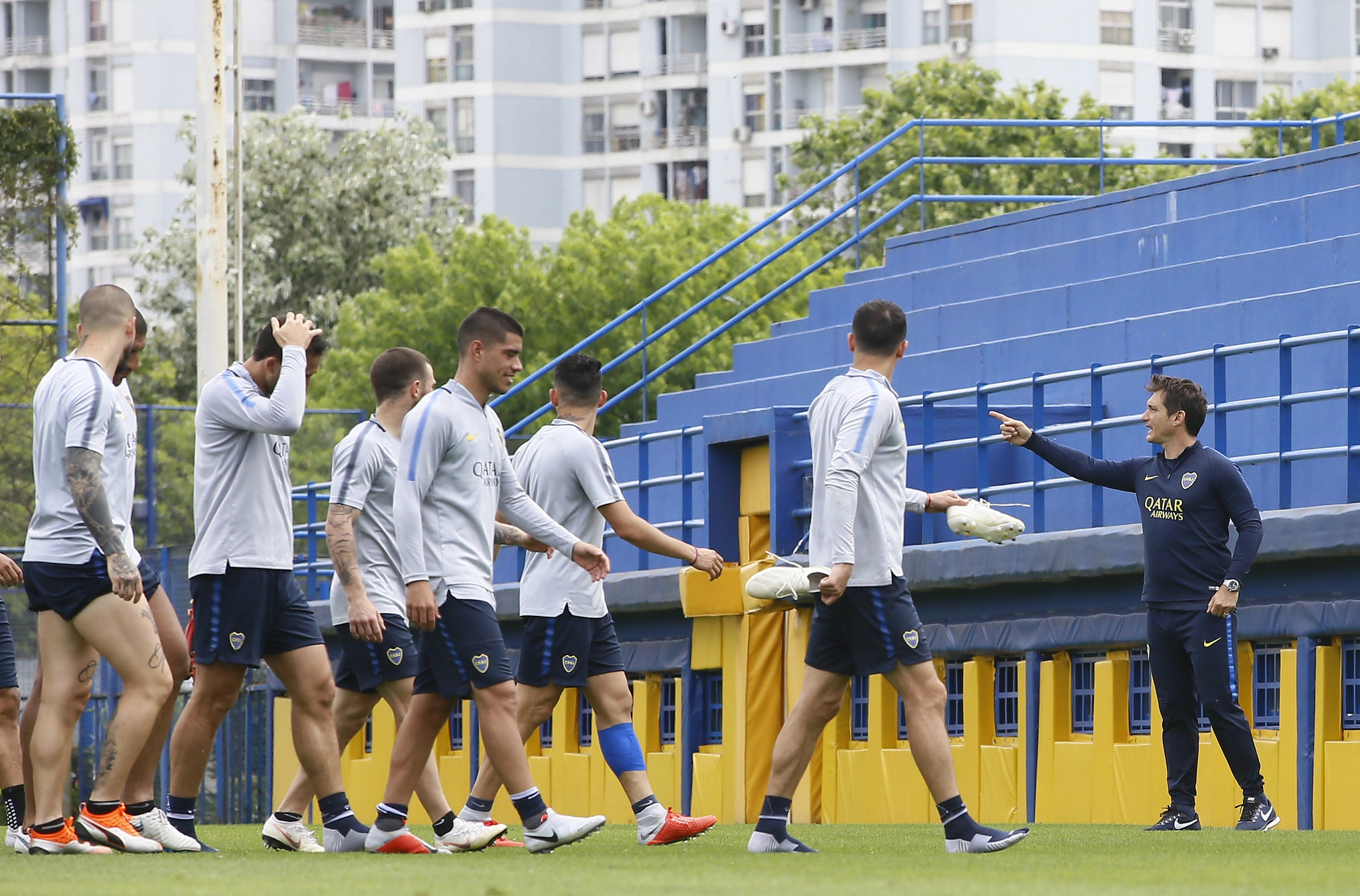 Nueve licenciados pensando en Palmeiras