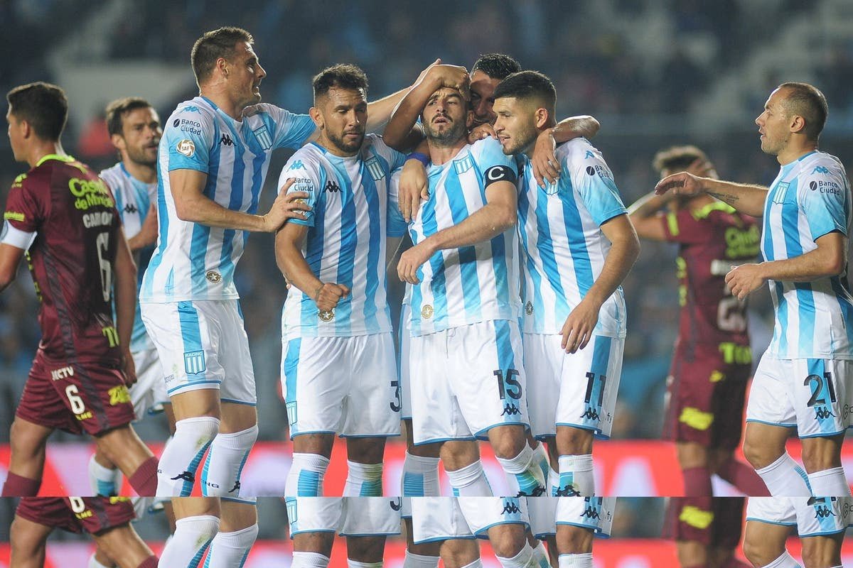 Racing logró reponerse y le ganó al Tomba