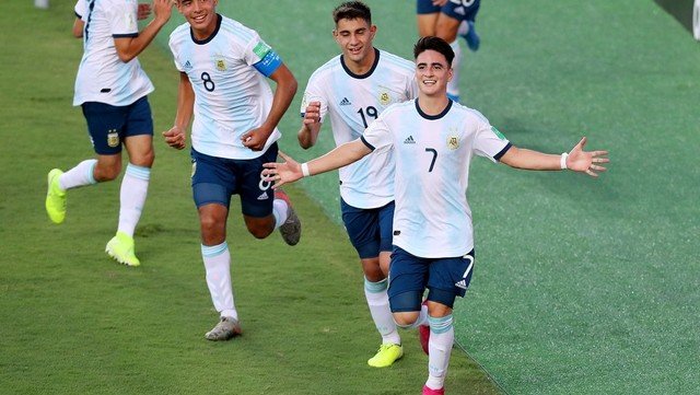 Una goleada de la sub-17