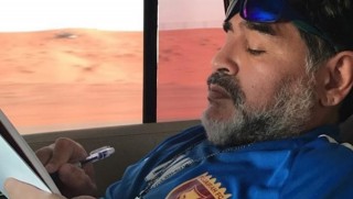 Maradona: polémico y con cuenta de Instagram