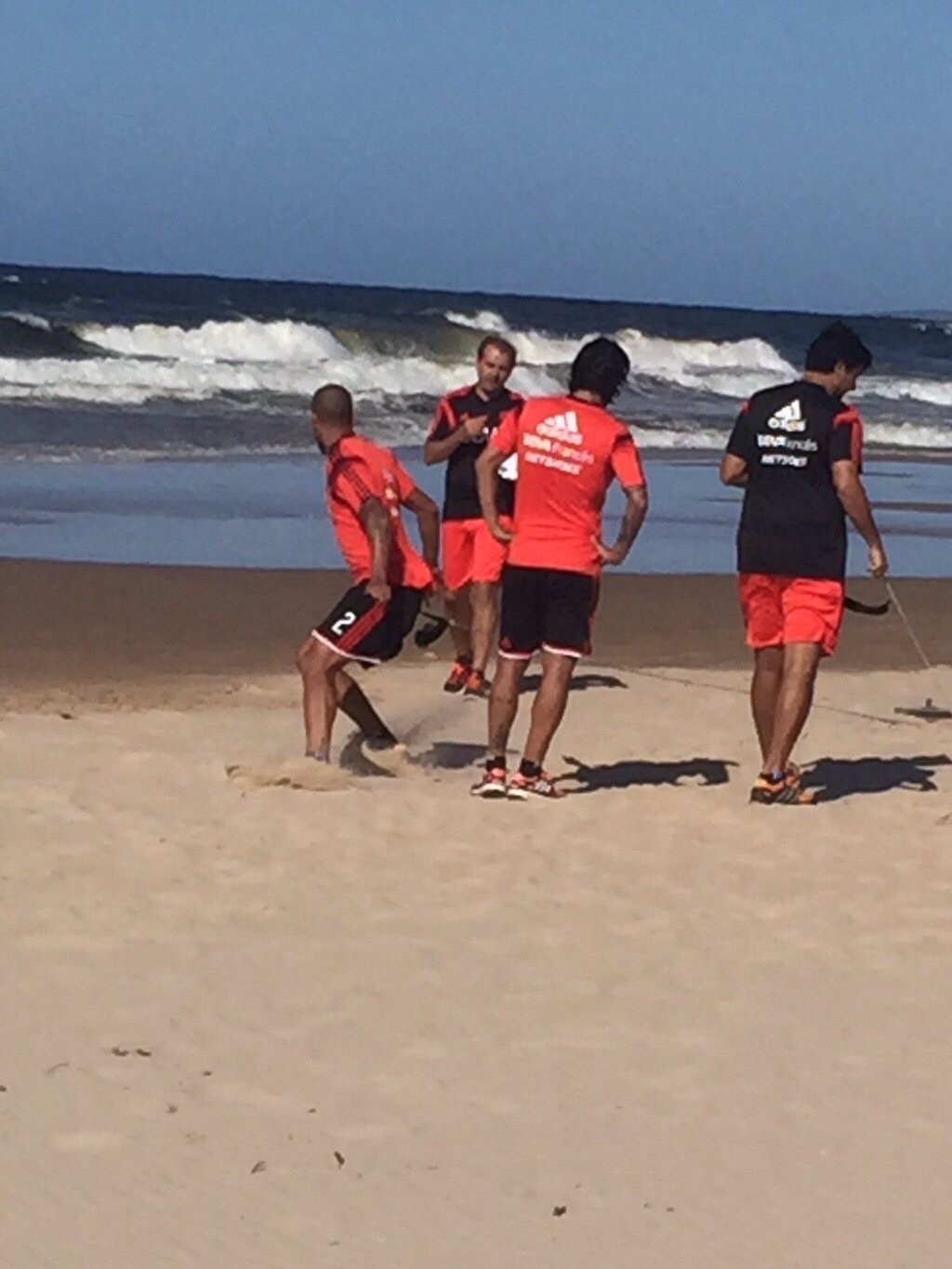 Trabajos en la arena