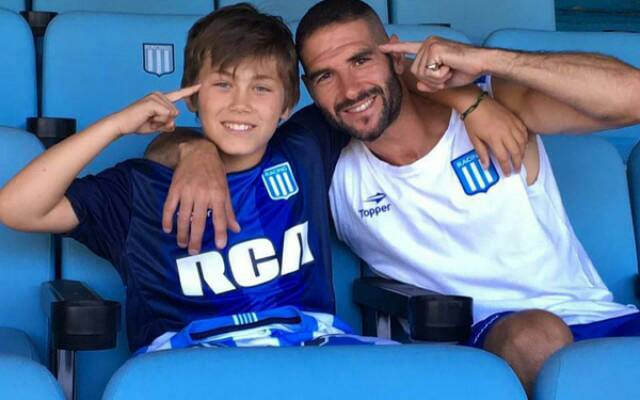 Licha fue Papá Noel por un día
