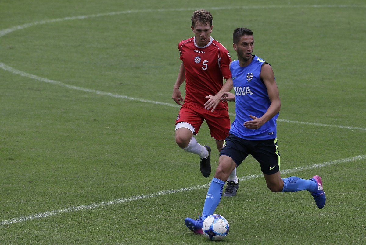 TRIUNFO AMISTOSO DE BOCA FRENTE AL BICHO