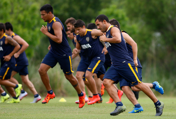 Boca ya trabaja con todo