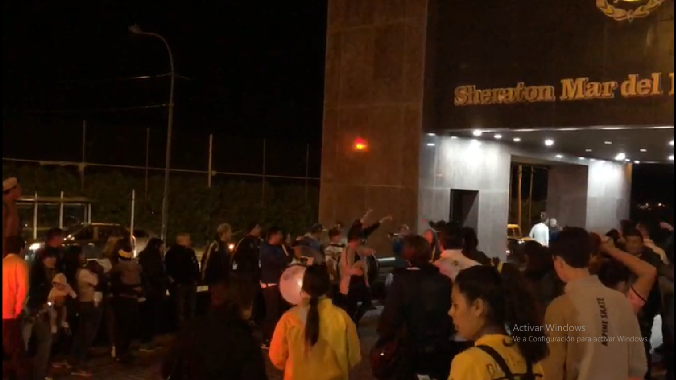 ¡Los hinchas Xeneizes coparon Mar del Plata!