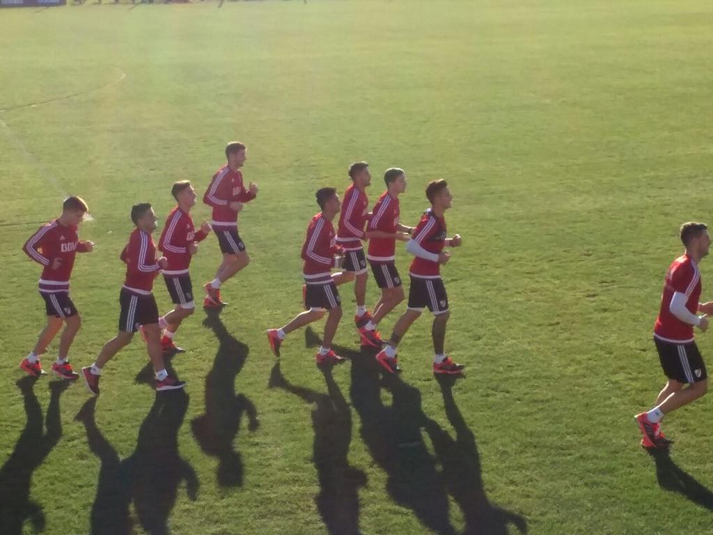 River entrena en Ezeiza