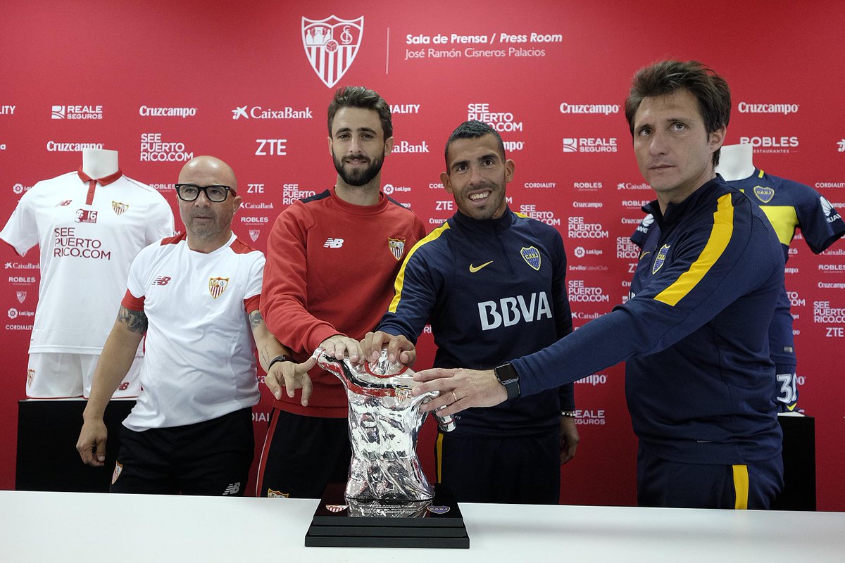 Hoy juega Boca vs Sevilla