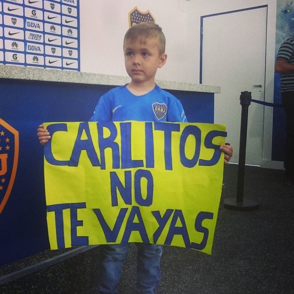 No te vayas Carlitos