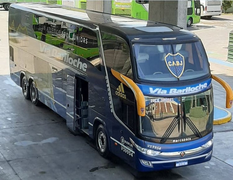 El nuevo micro blindado de Boca