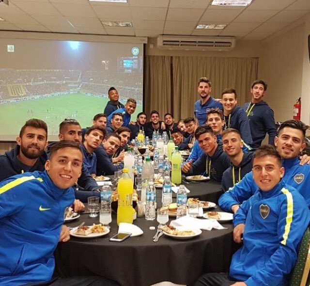 LA INTIMIDAD DE LOS FESTEJOS DEL CAMPEÓN