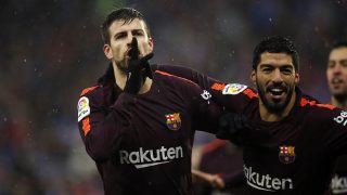 Pique salvó al Barcelona de la derrota