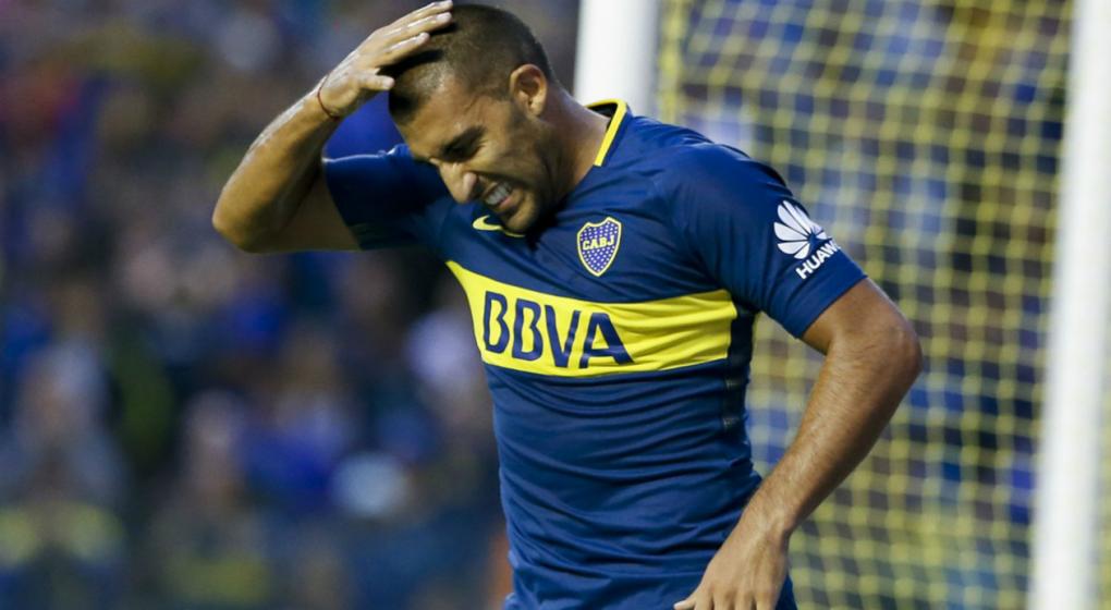 Wanchope Ábila desgarrado