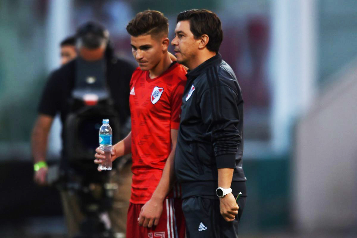 El probable de River para enfrentar a Platense