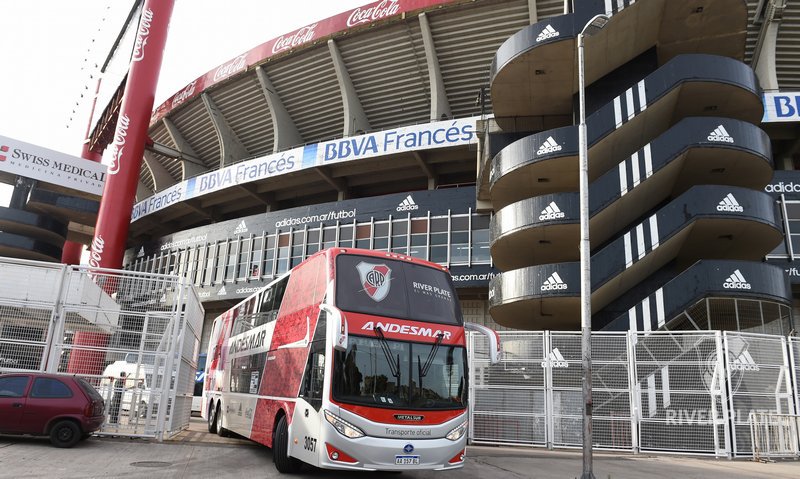 River, rumbo a Ezeiza