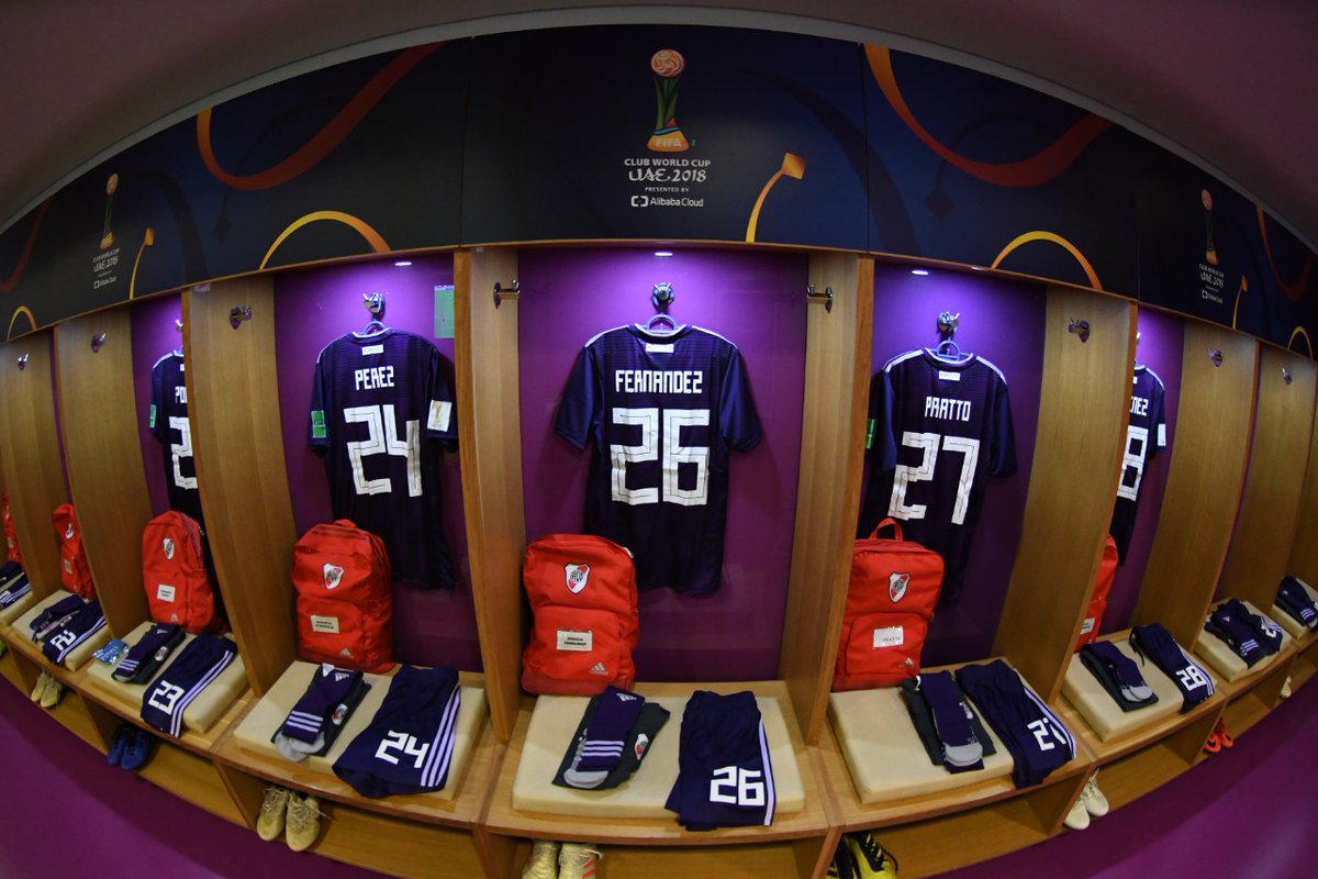 ¡Vestuario listo! La violeta ya espera al Millo