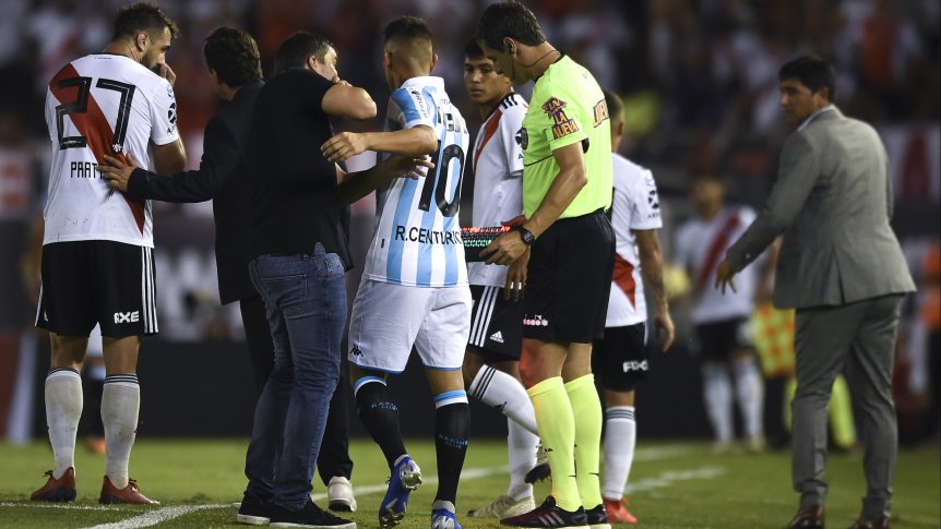 Centurión fue separado del plantel