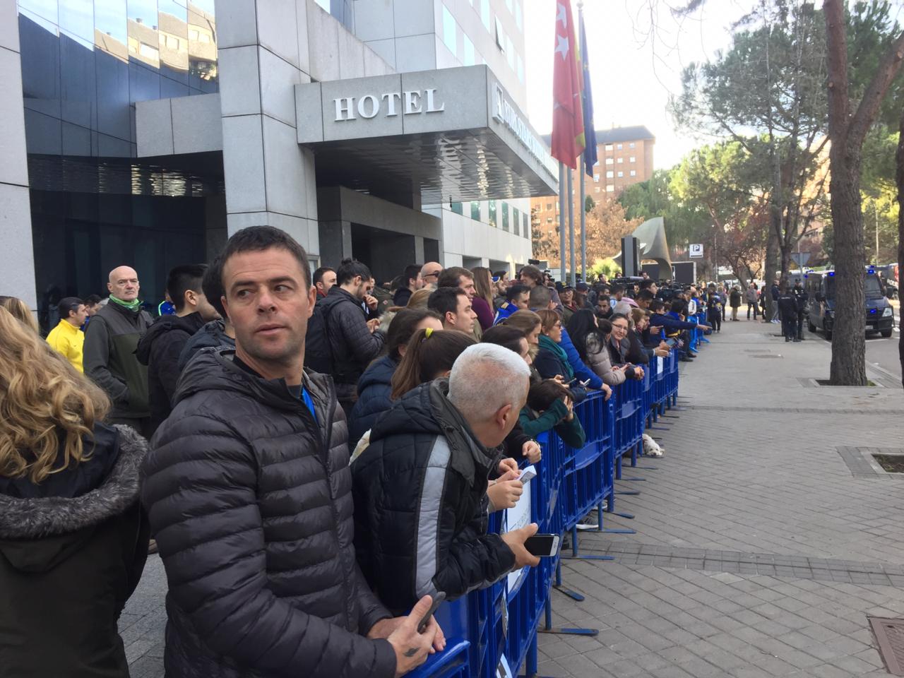 Todos al hotel
