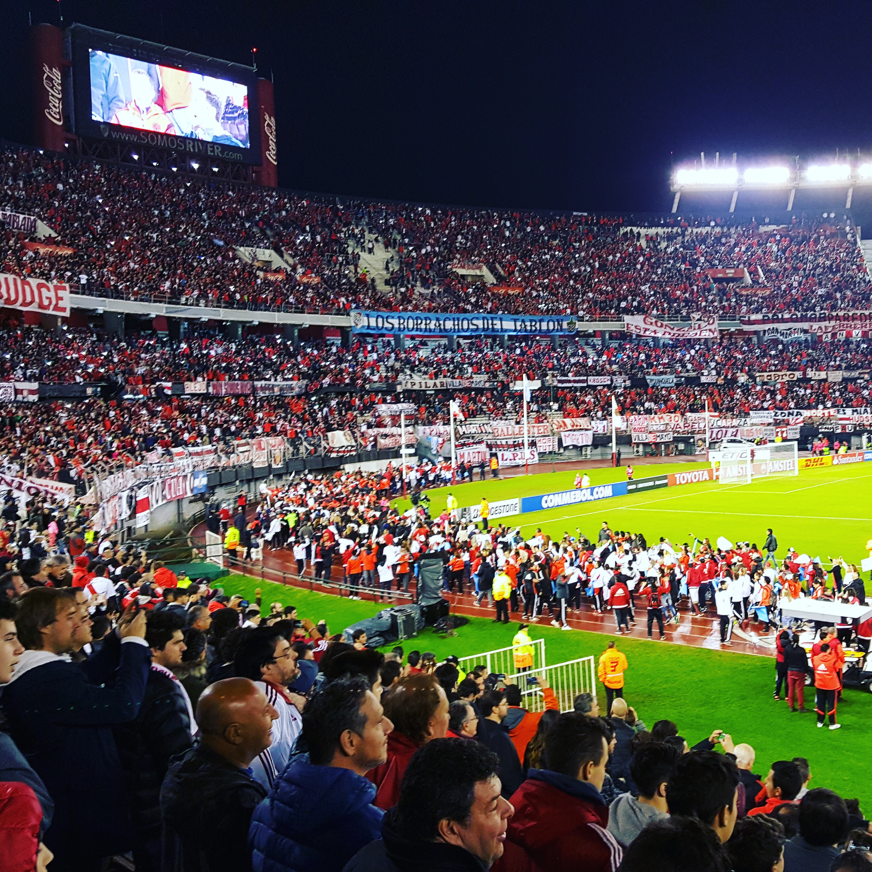 La fiesta no pudo ser completa