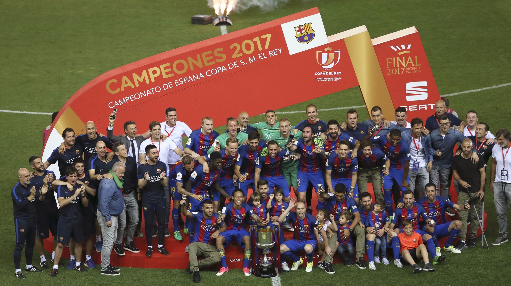 Barcelona ganó la Copa del Rey