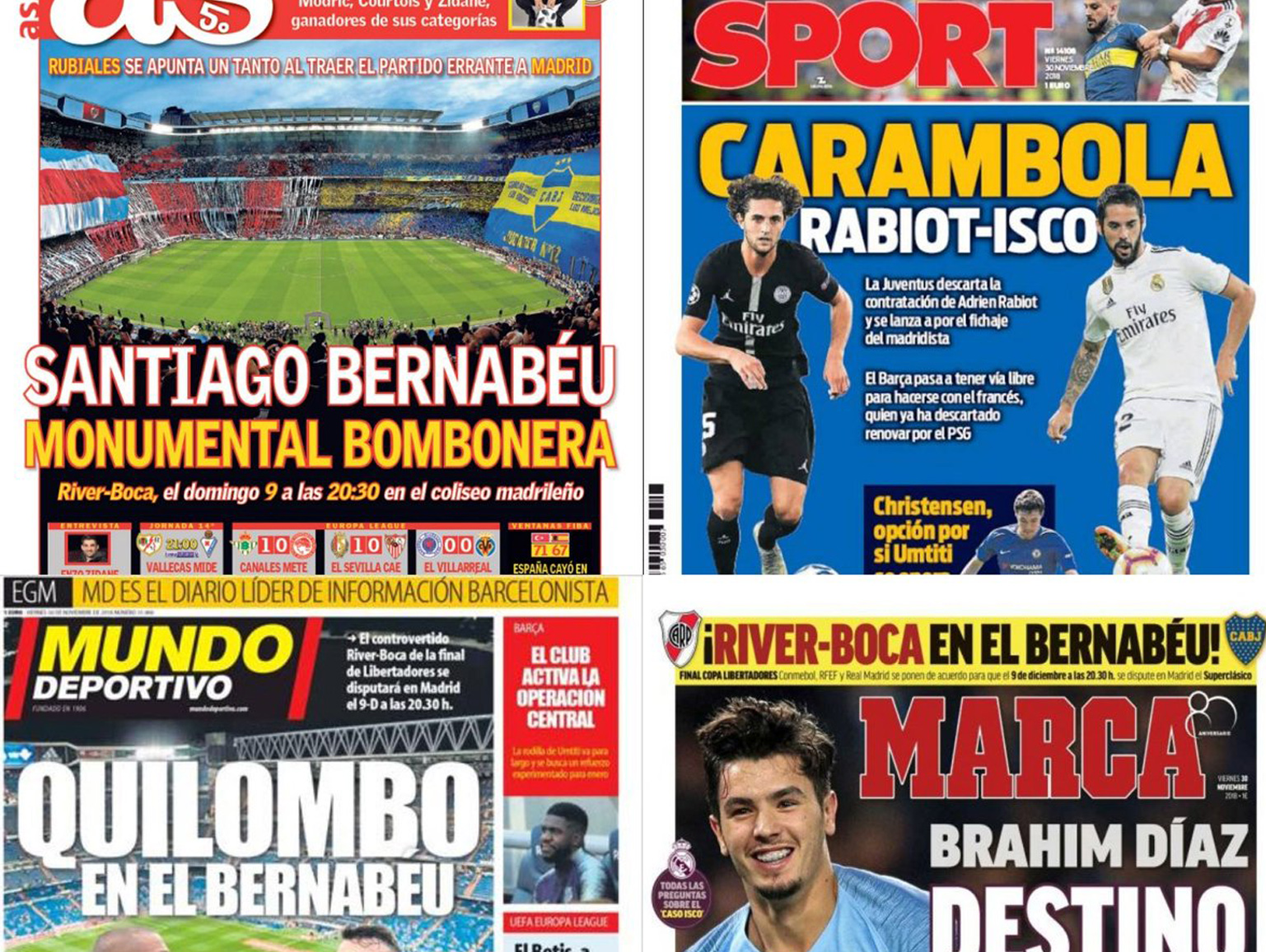 Así reflejaron la final los medios españoles
