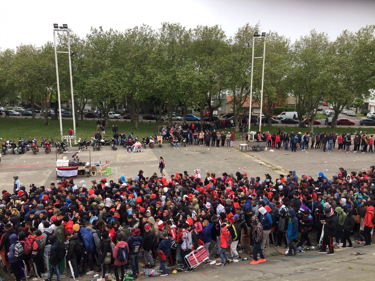 Locura por River en Mardel
