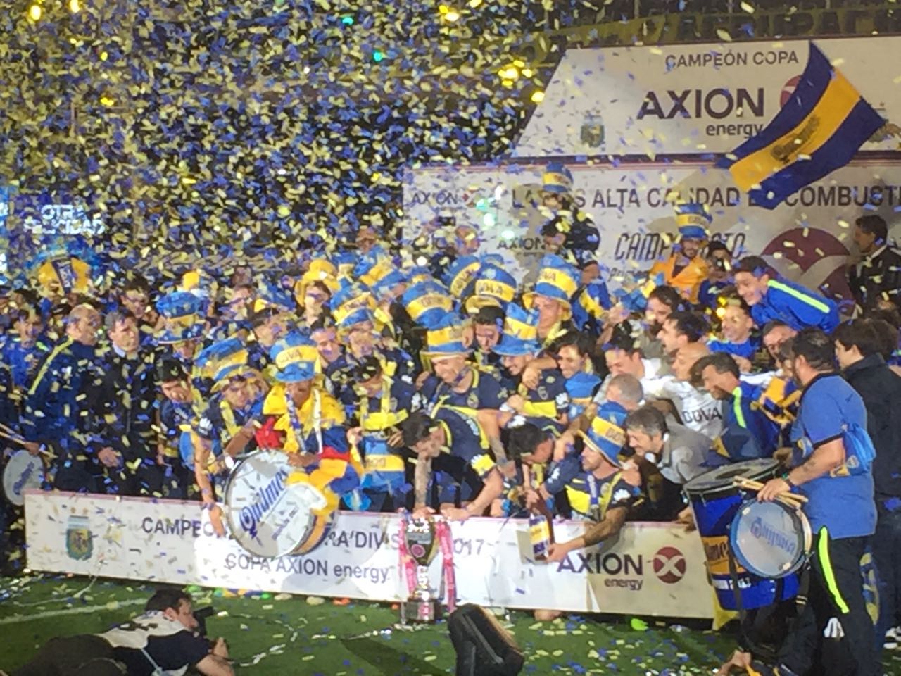 ¡Boca festejó su estrella 66!