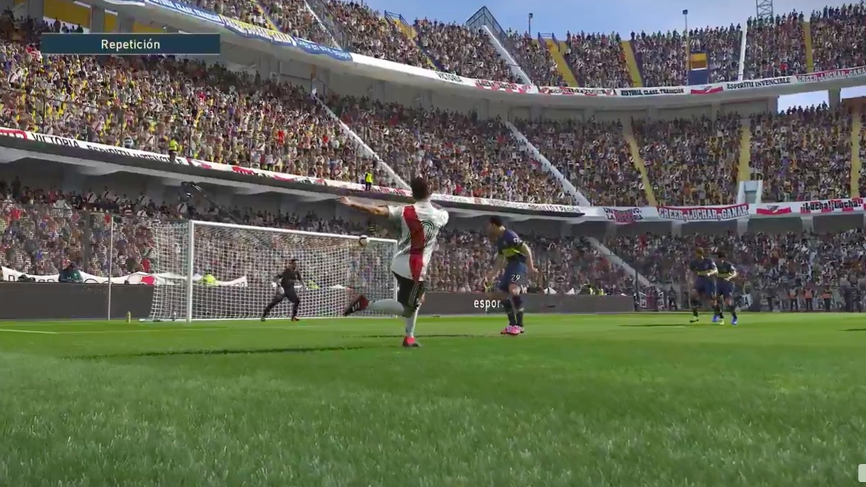 River PlayStation: recreación virtual del gol del Pity
