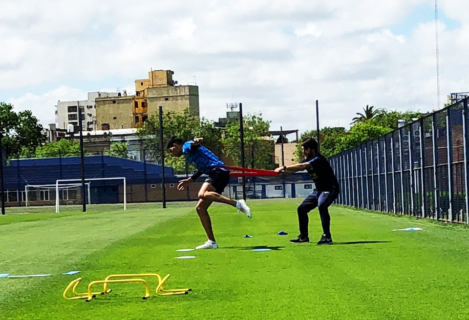 Andrada trabaja en su recuperación
